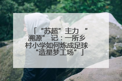 “苏超”主力 “溯源” 记：一所乡村小学如何炼成足球 “造星梦工场”