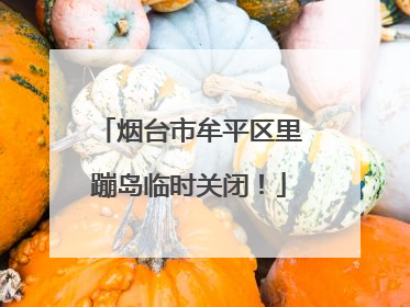 烟台市牟平区里蹦岛临时关闭！