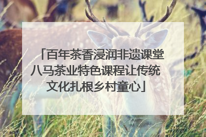 百年茶香浸润非遗课堂八马茶业特色课程让传统文化扎根乡村童心