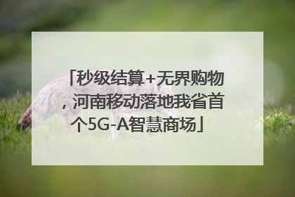 秒级结算+无界购物，河南移动落地我省首个5G-A智慧商场
