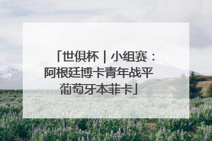 世俱杯｜小组赛：阿根廷博卡青年战平葡萄牙本菲卡