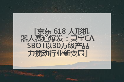 京东 618 人形机器人赛道爆发：灵宝CASBOT以30万级产品力搅动行业新变局