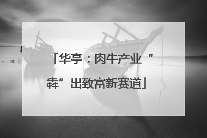 华亭：肉牛产业“犇”出致富新赛道