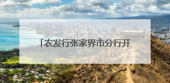 农发行张家界市分行开展“6.14 信用记录关爱日”系列活动