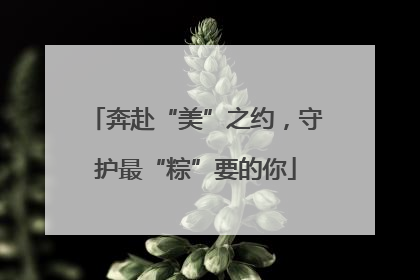 奔赴“美”之约，守护最“粽”要的你