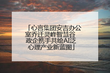 心言集团安吉办公室乔迁灵峰智慧谷 政企携手共绘AI泛心理产业新蓝图