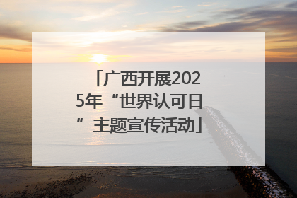 广西开展2025年“世界认可日”主题宣传活动