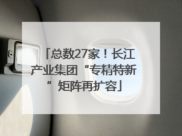 总数27家！长江产业集团“专精特新”矩阵再扩容