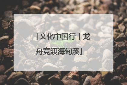 文化中国行丨龙舟竞渡海甸溪
