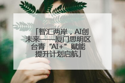 智汇两岸，AI创未来——厦门思明区台青“AI+”赋能提升计划启航