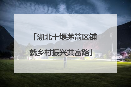 湖北十堰茅箭区铺就乡村振兴共富路