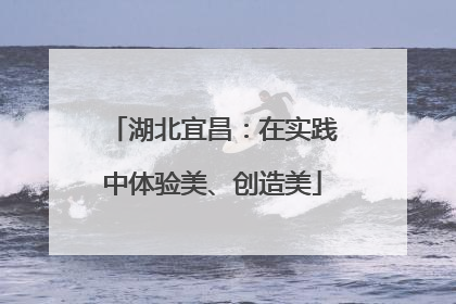 湖北宜昌：在实践中体验美、创造美