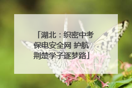 湖北：织密中考保电安全网 护航荆楚学子逐梦路