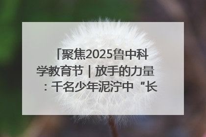 聚焦2025鲁中科学教育节｜放手的力量：千名少年泥泞中“长出勇敢翅膀”