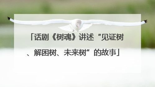 话剧《树魂》讲述“见证树、解困树、未来树”的故事