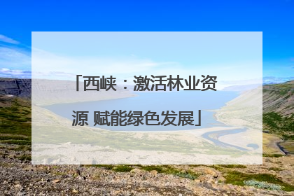 西峡：激活林业资源 赋能绿色发展