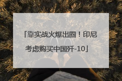 靠实战火爆出圈！印尼考虑购买中国歼-10