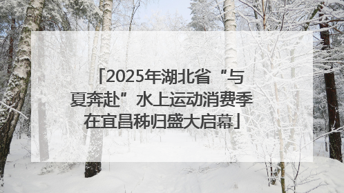 2025年湖北省“与夏奔赴”水上运动消费季在宜昌秭归盛大启幕