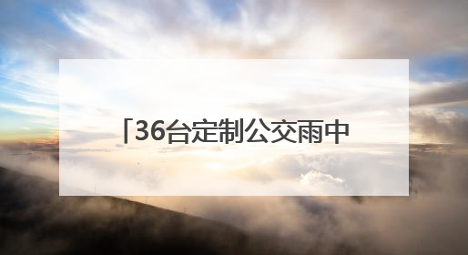 36台定制公交雨中护航 1400余名武汉考生顺利赴考