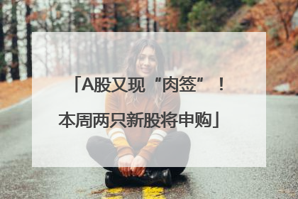 A股又现“肉签”！本周两只新股将申购